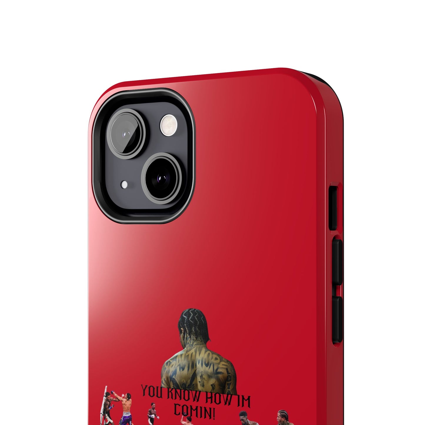 Phone case- You Know How I'm Comin' Tough Phone Case - Durable Protection