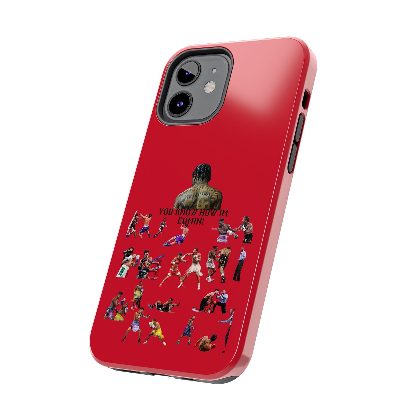 Phone case- You Know How I'm Comin' Tough Phone Case - Durable Protection