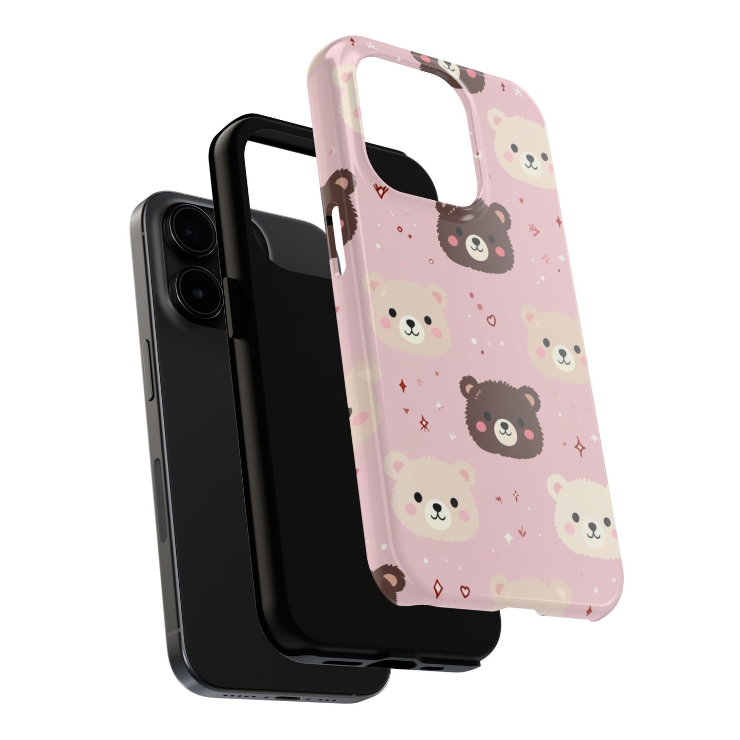 Tough Phone Cases- Cute Bears