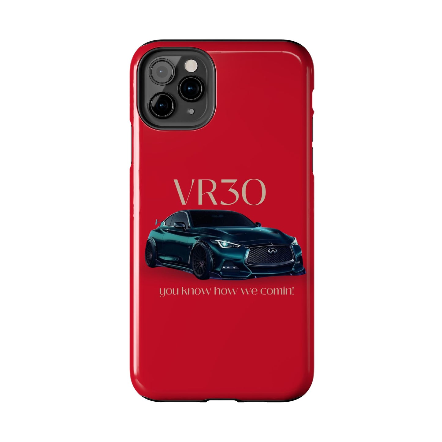 VR30 Sports Car Tough Phone Case - Stylish and Durable Protection for Car Enthusiasts