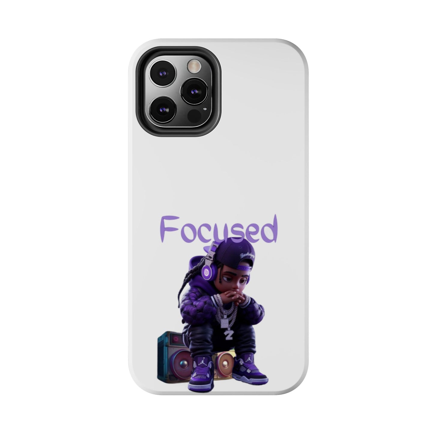 Phone Case- Focused Tough Case- Durable Protection