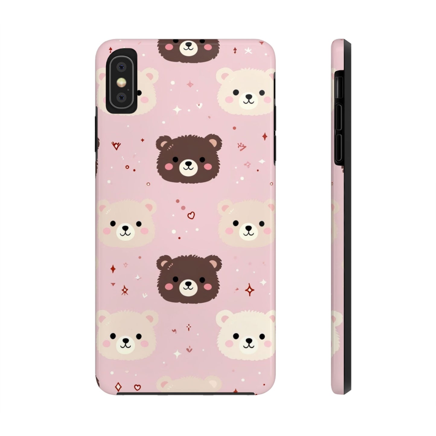 Tough Phone Cases- Cute Bears