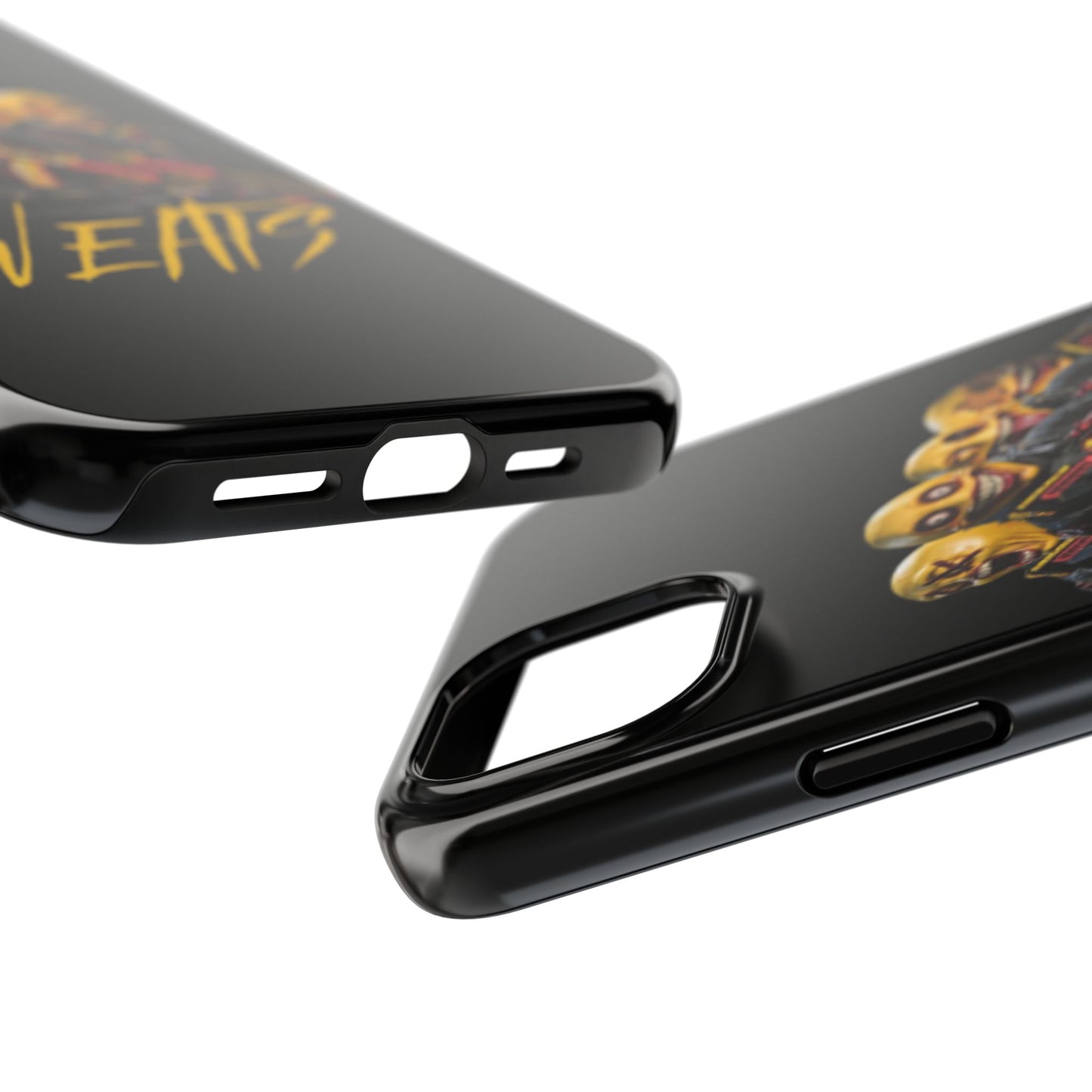 Tough Phone Cases - Bold 'SWEATS' Design for Gamers & Trendsetters