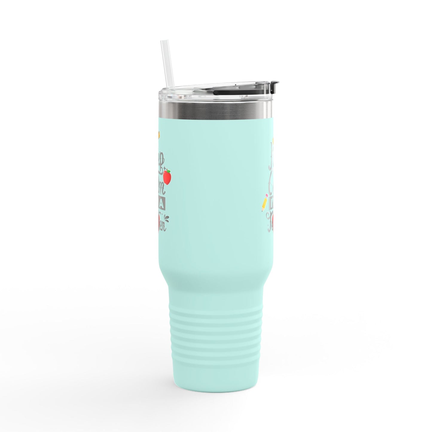 π Teacher Insulated Travel Mug 40oz β Keep Calm and Teach On | Perfect Teacher Appreciation Gift ββ¨