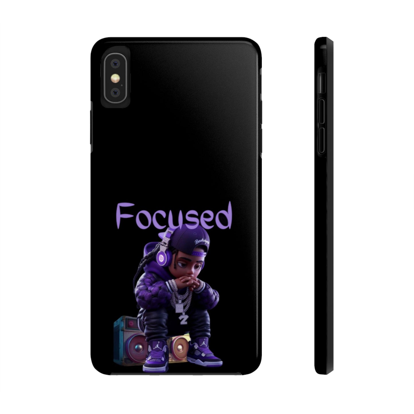 Phone case- Focused Tough Phone Case - Durable Protection