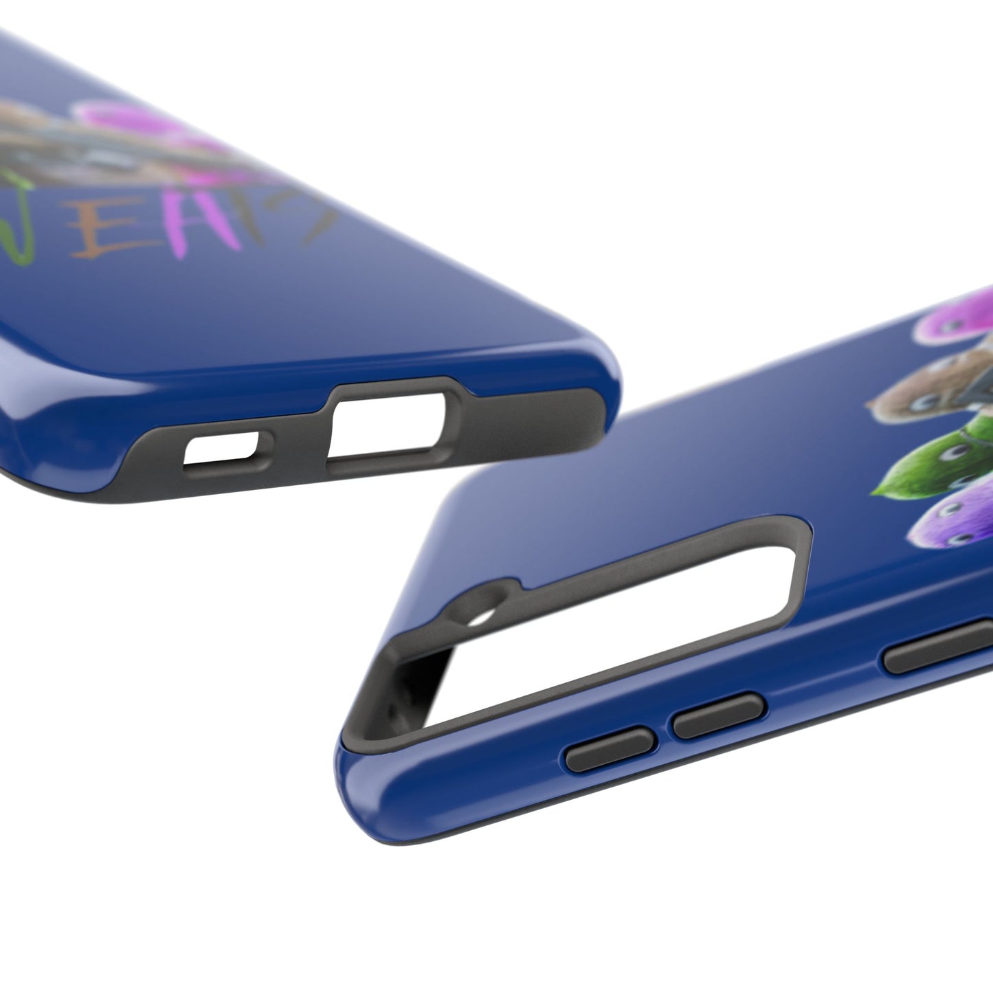Cool Cartoon-Inspired Tough Phone Case - 'SWEATS'