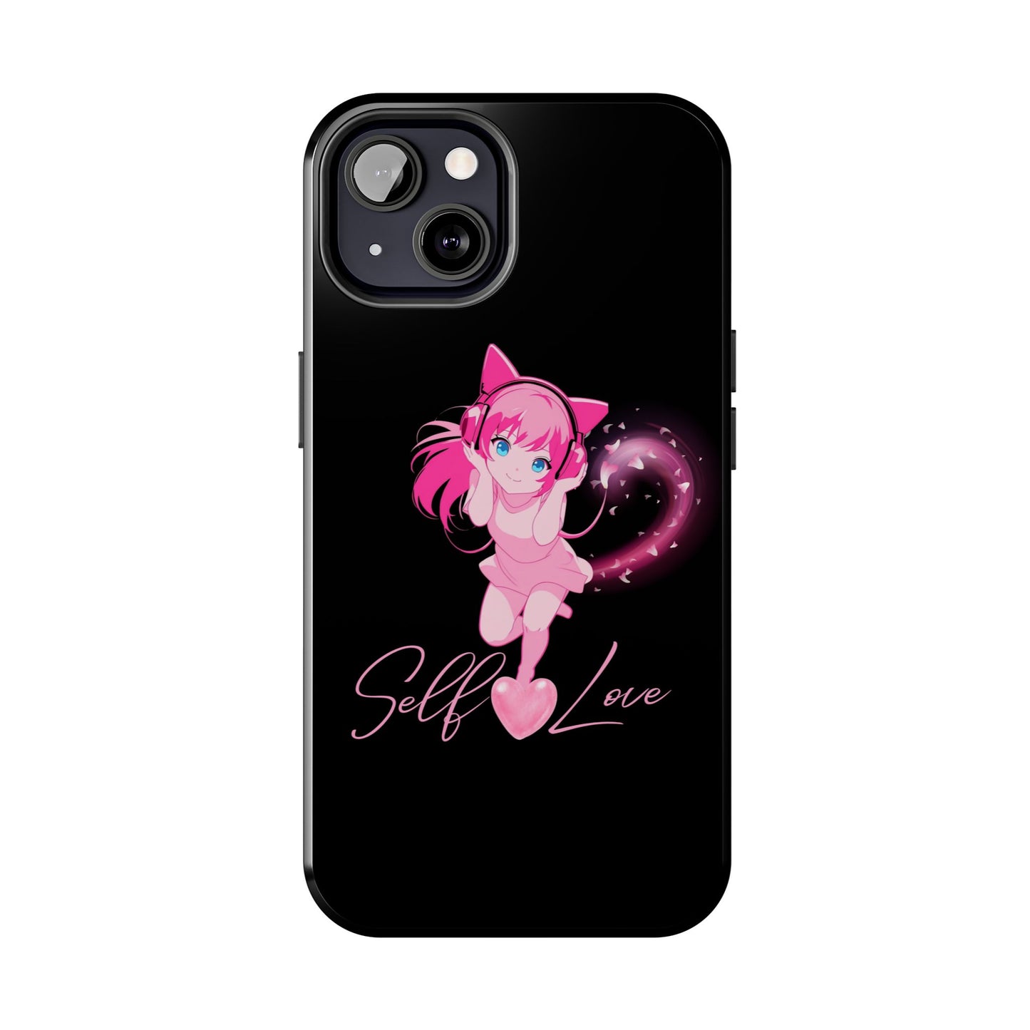 Self Love Tough Phone Case for Anime Lovers