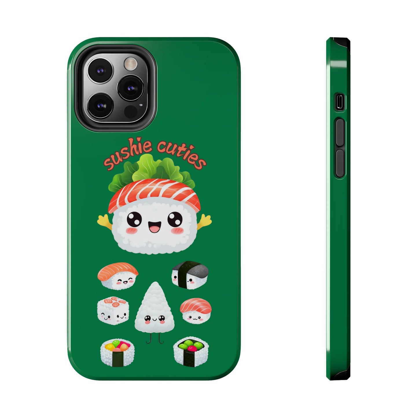 π£ Cute Sushi Buddies Tough Phone Case β Durable & Adorable for iPhone & Android!