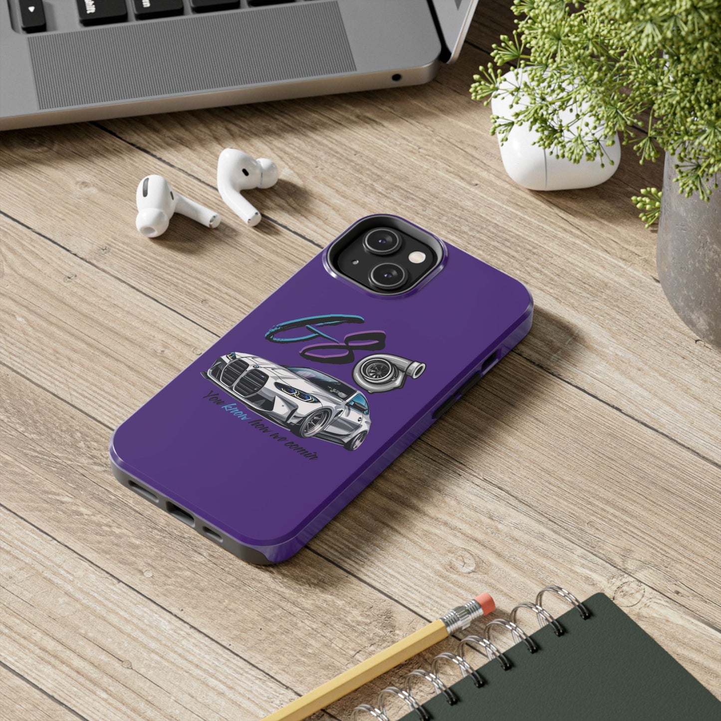 Car Enthusiast Tough Phone Case - BMW G80 'You Know How we Comin'