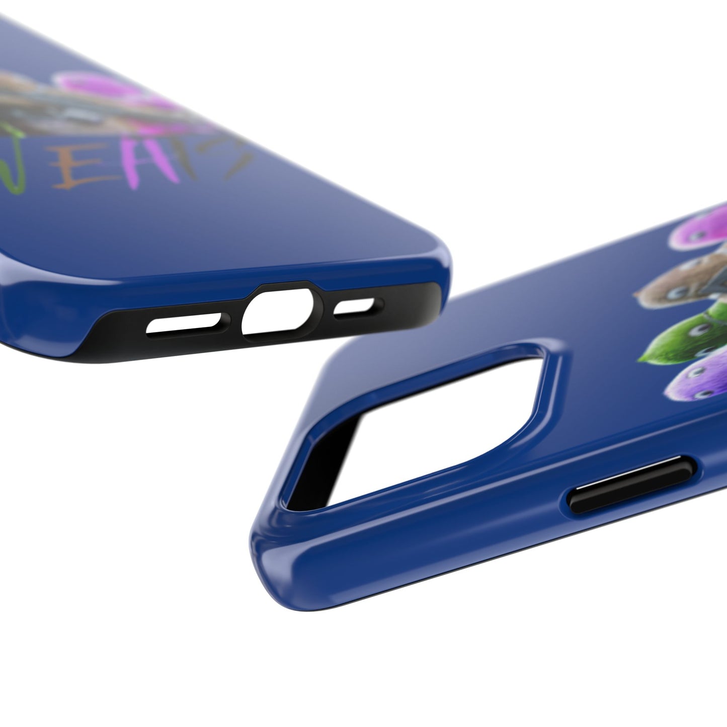 Cool Cartoon-Inspired Tough Phone Case - 'SWEATS'