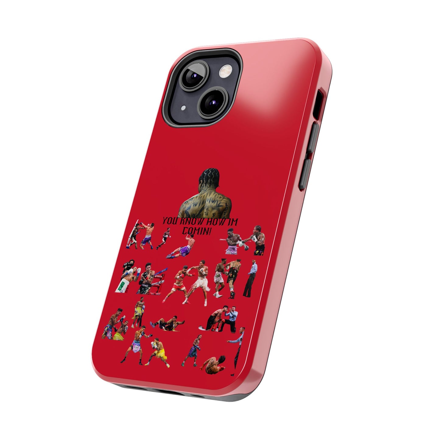 Phone case- You Know How I'm Comin' Tough Phone Case - Durable Protection