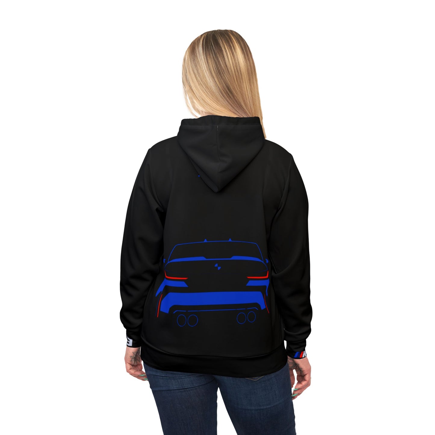 Luxury Blue BMW-Inspired Hoodie for Men & Women – Sleek Performance Automotive Streetwear
