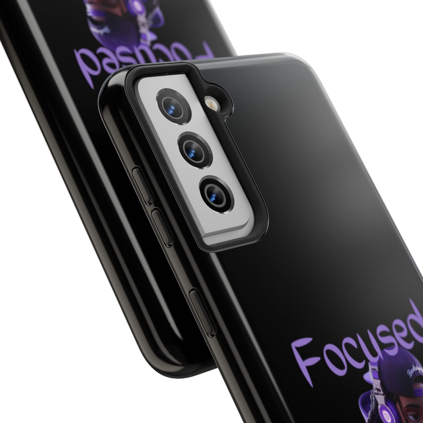 Phone case- Focused Tough Phone Case - Durable Protection
