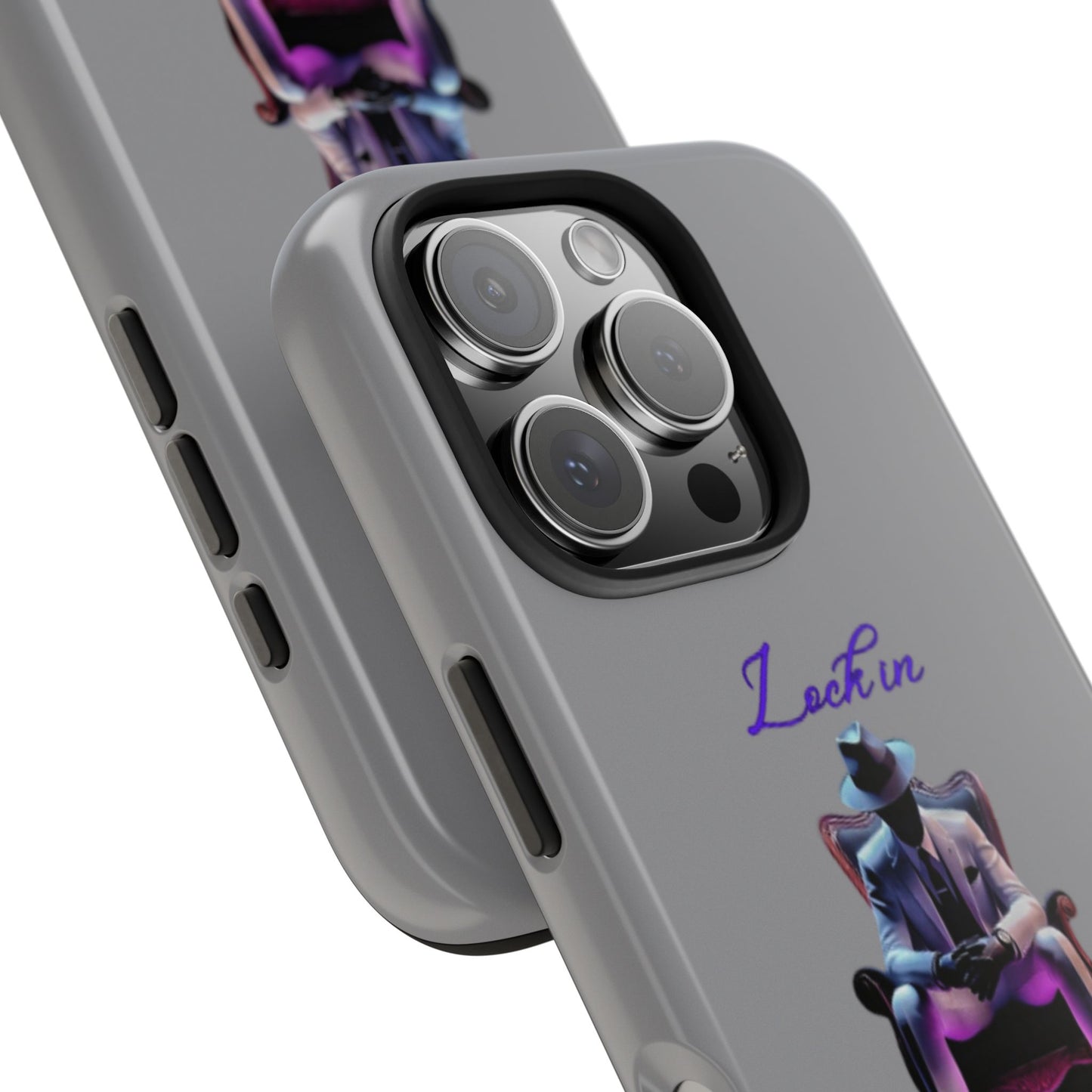 Phone case- Lock In, Stay Disciplined Tough Phone Case - Durable Protection