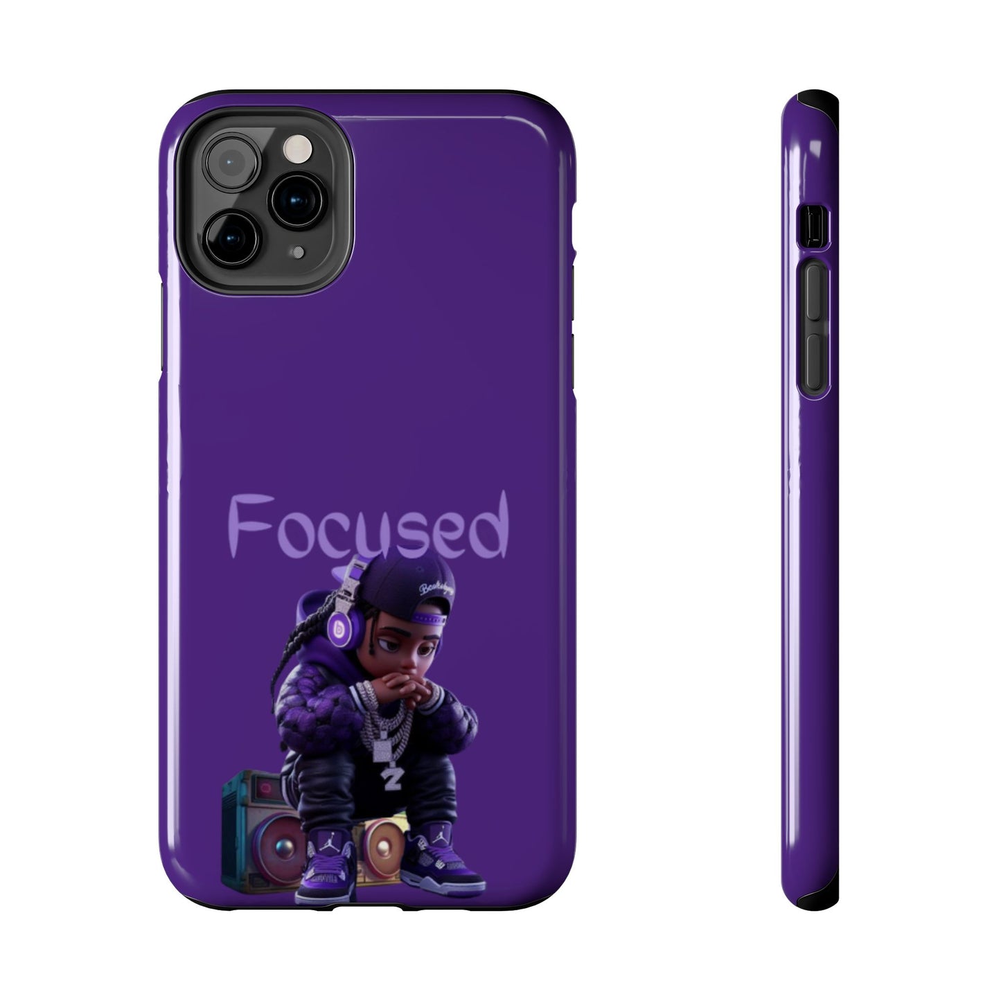 Phone Case- Focused Tough Case- Durable Protection
