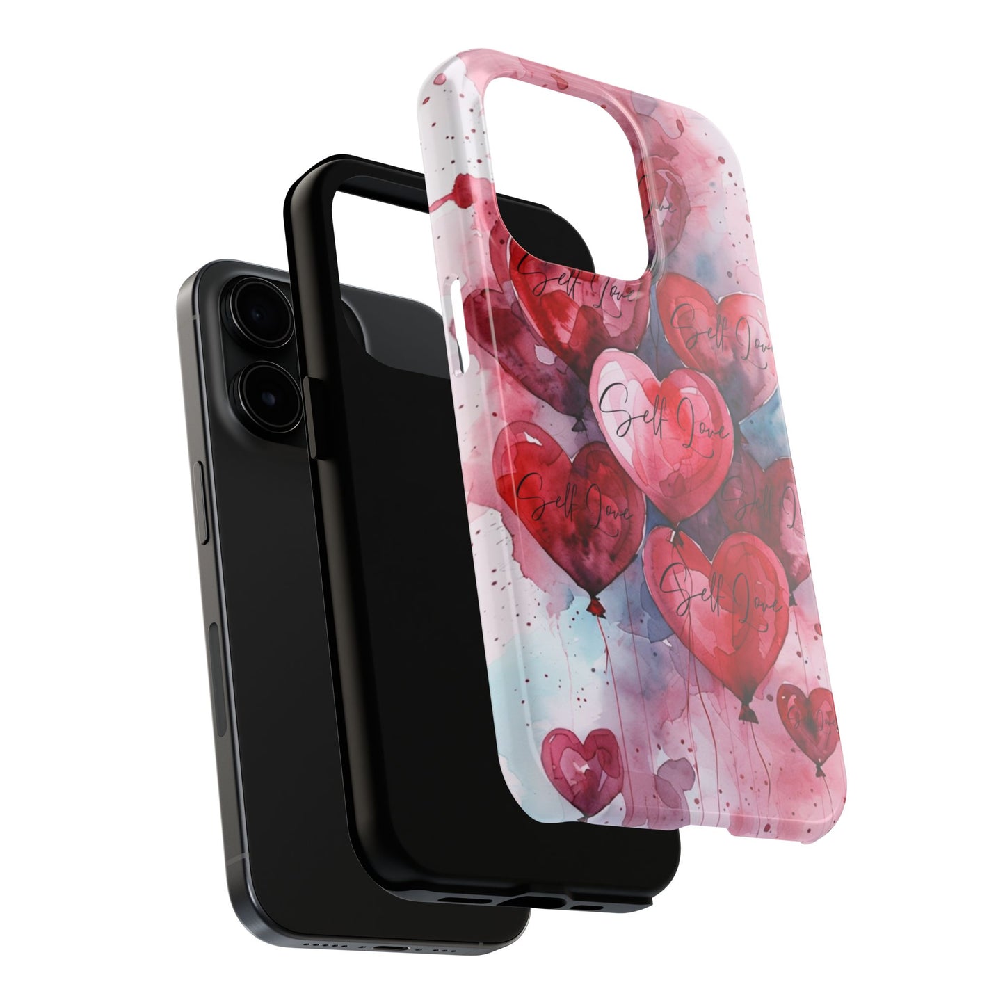 Tough Phone Cases Heart Design