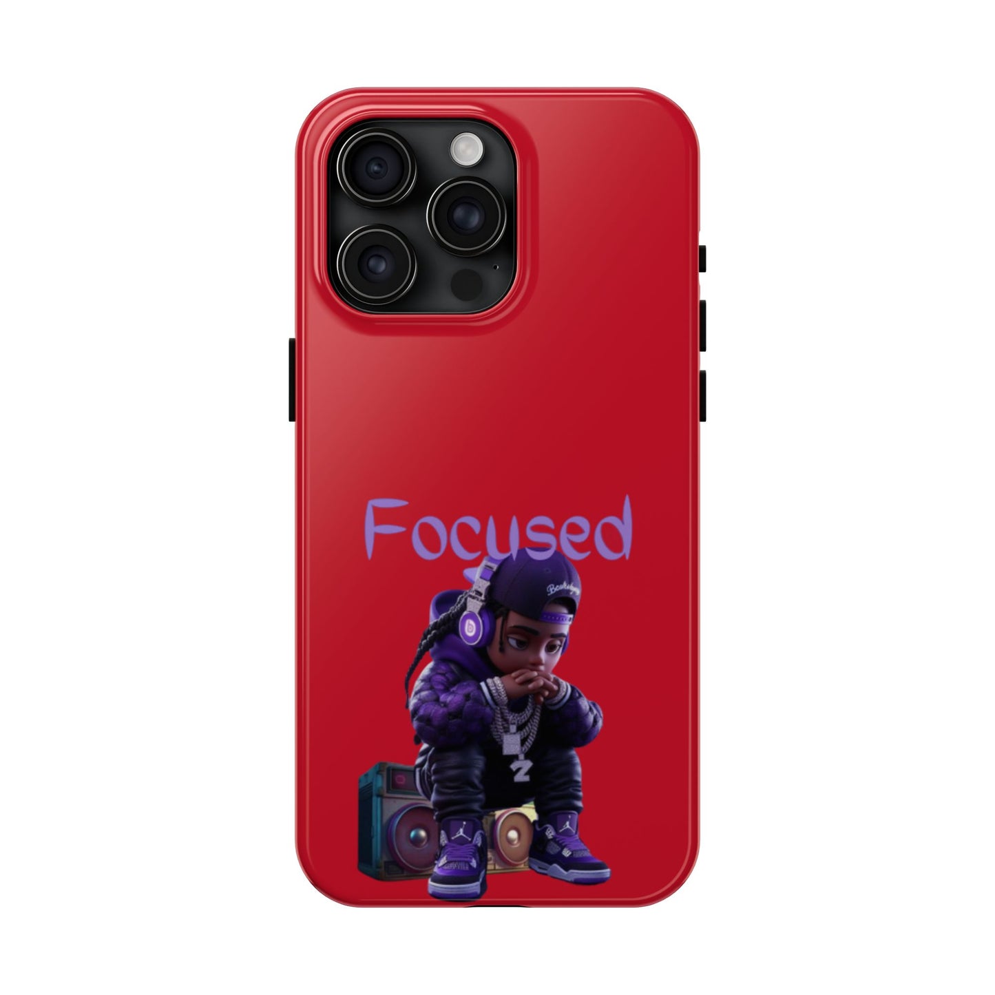 Phone Case- Focused Tough Case- Durable Protection