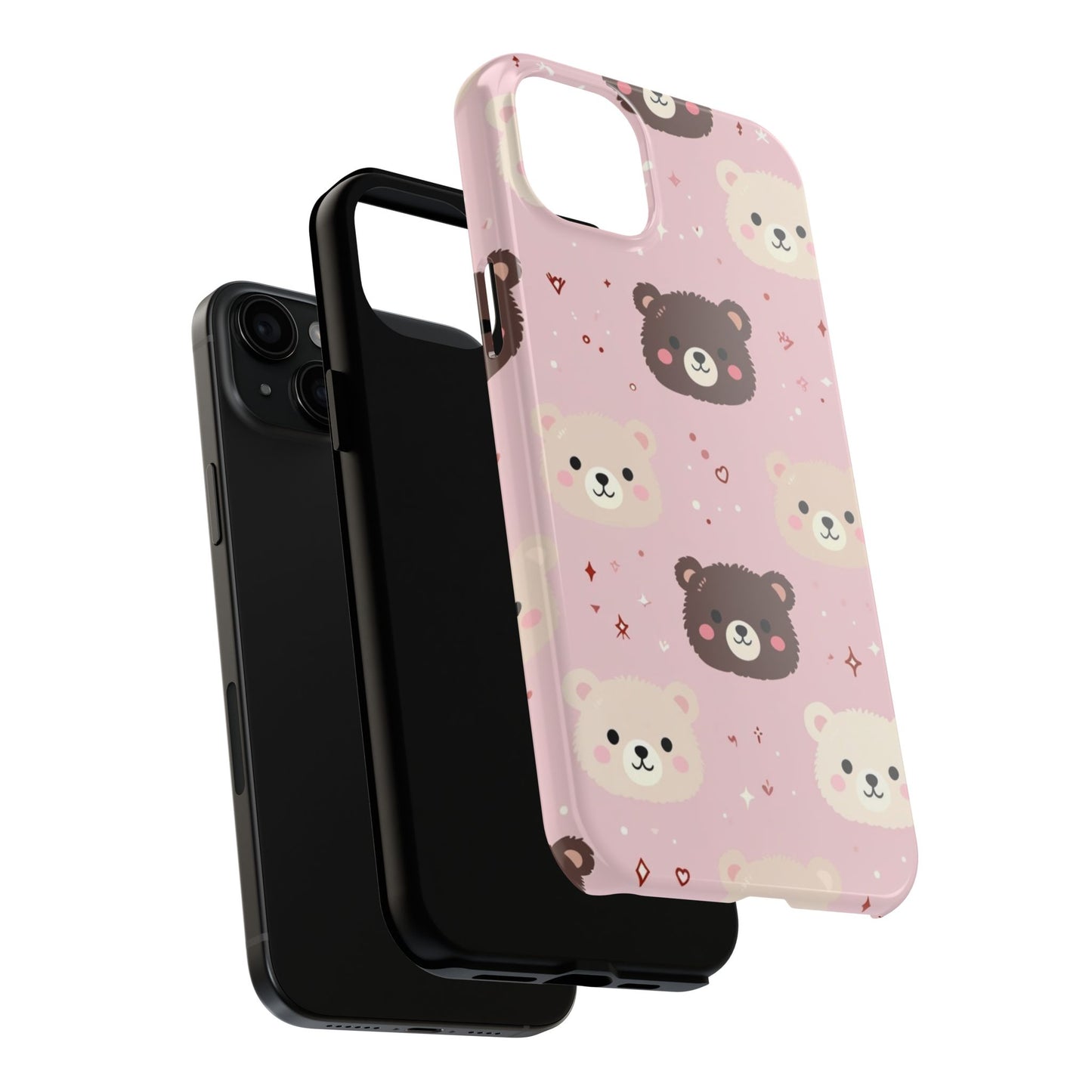 Tough Phone Cases- Cute Bears