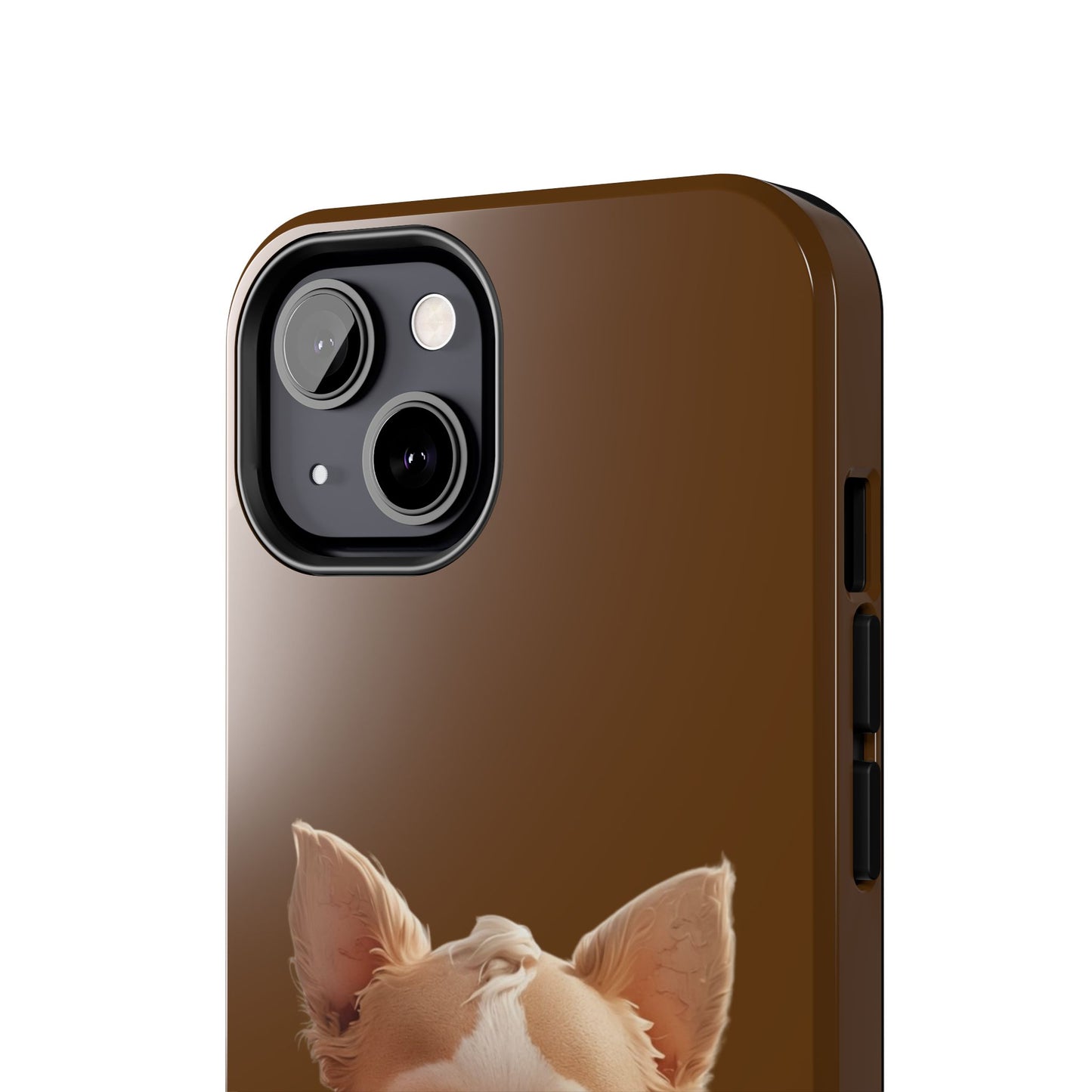 Cute Chihuahua Tough Phone Case - 'Mama's Bestie' Design