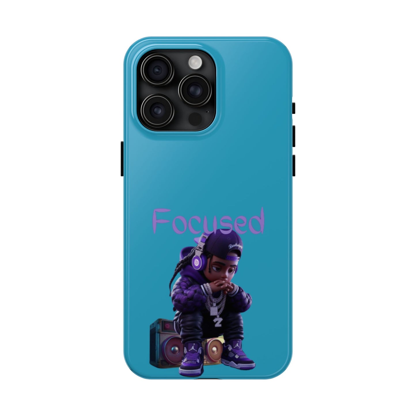 Phone Case- Focused Tough Case- Durable Protection