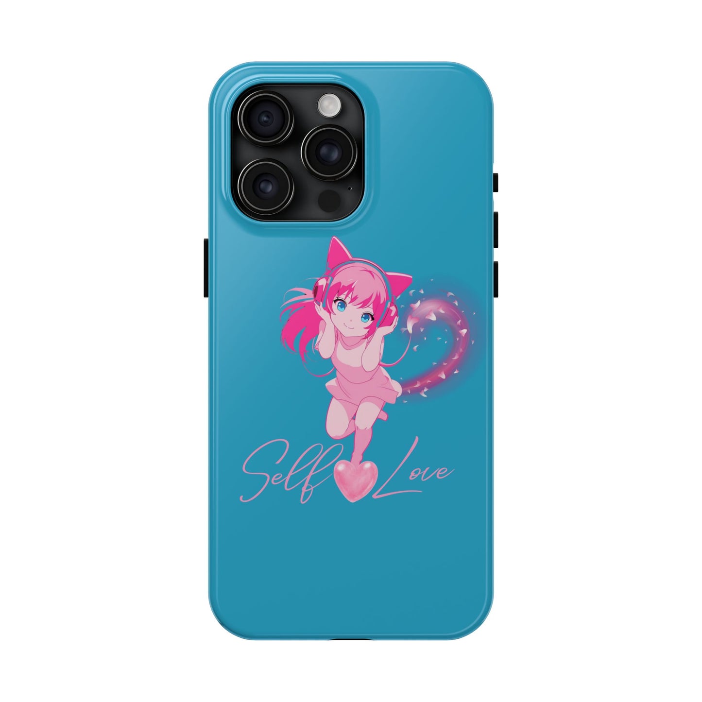 Self Love Tough Phone Case for Anime Lovers