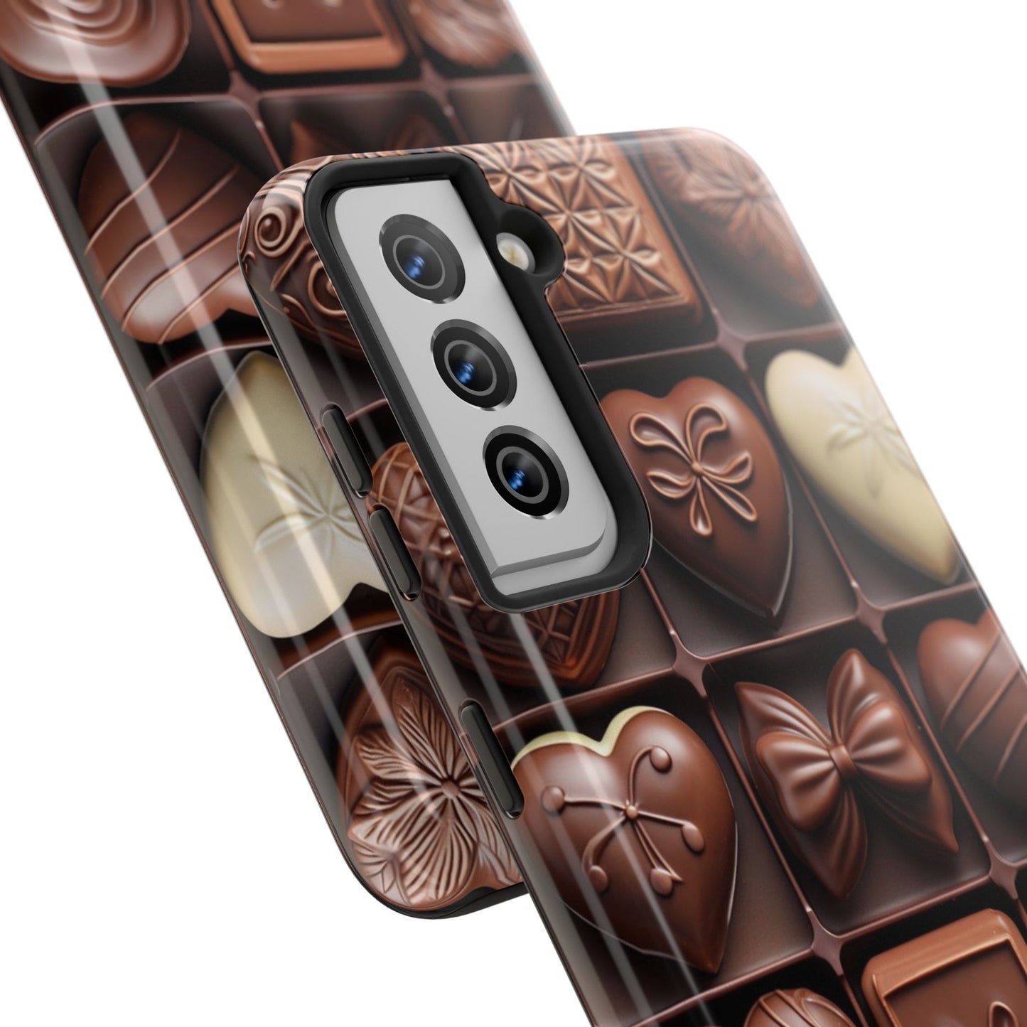 Chocolate Love Tough Phone Case - Perfect for Valentine's Day or Sweet Treat Lovers