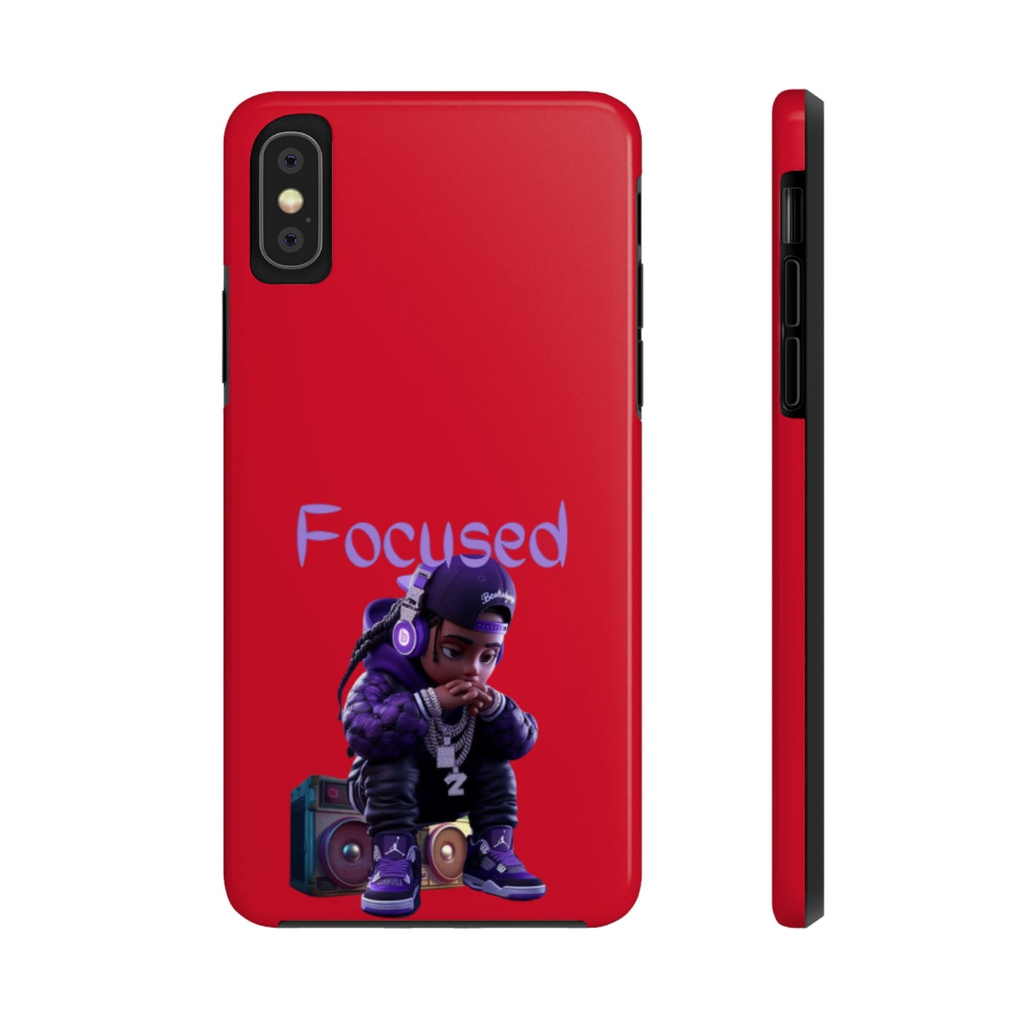 Phone Case- Focused Tough Case- Durable Protection