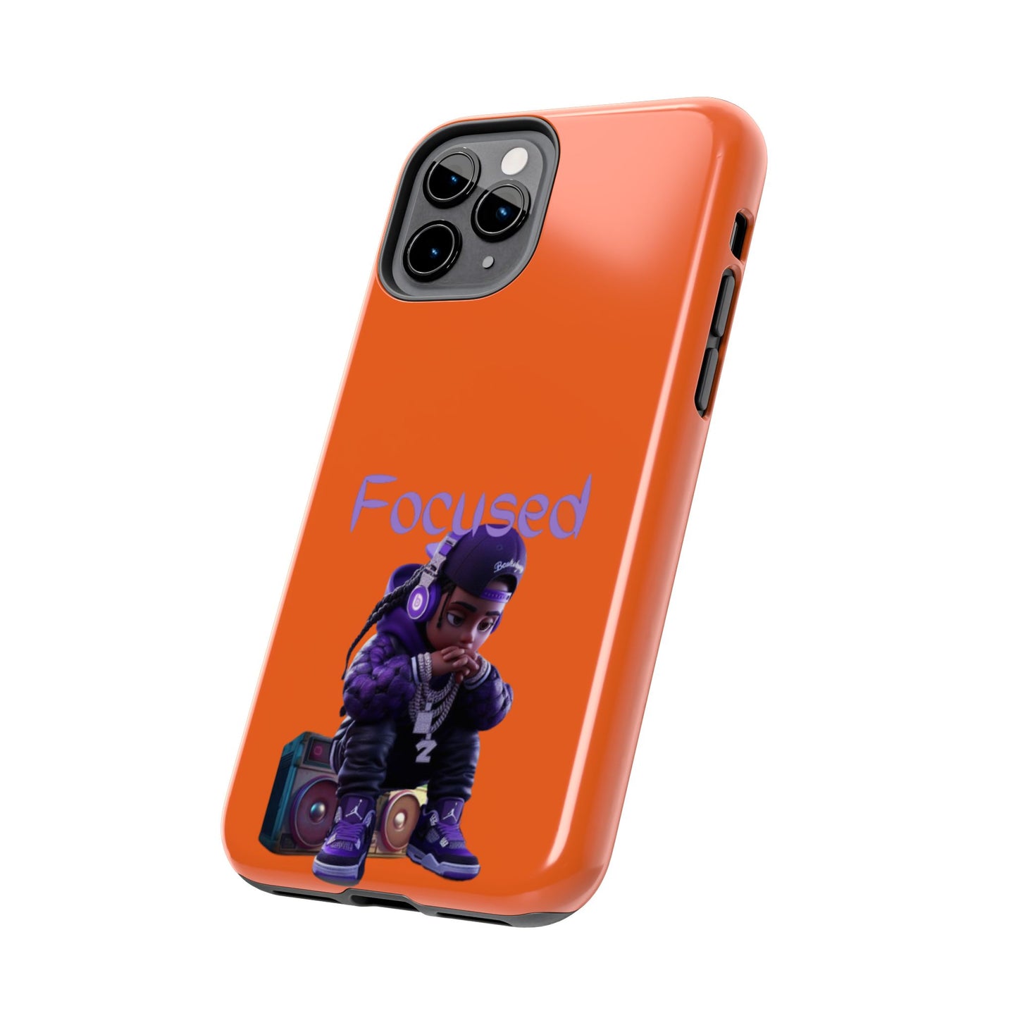Phone Case- Focused Tough Case- Durable Protection