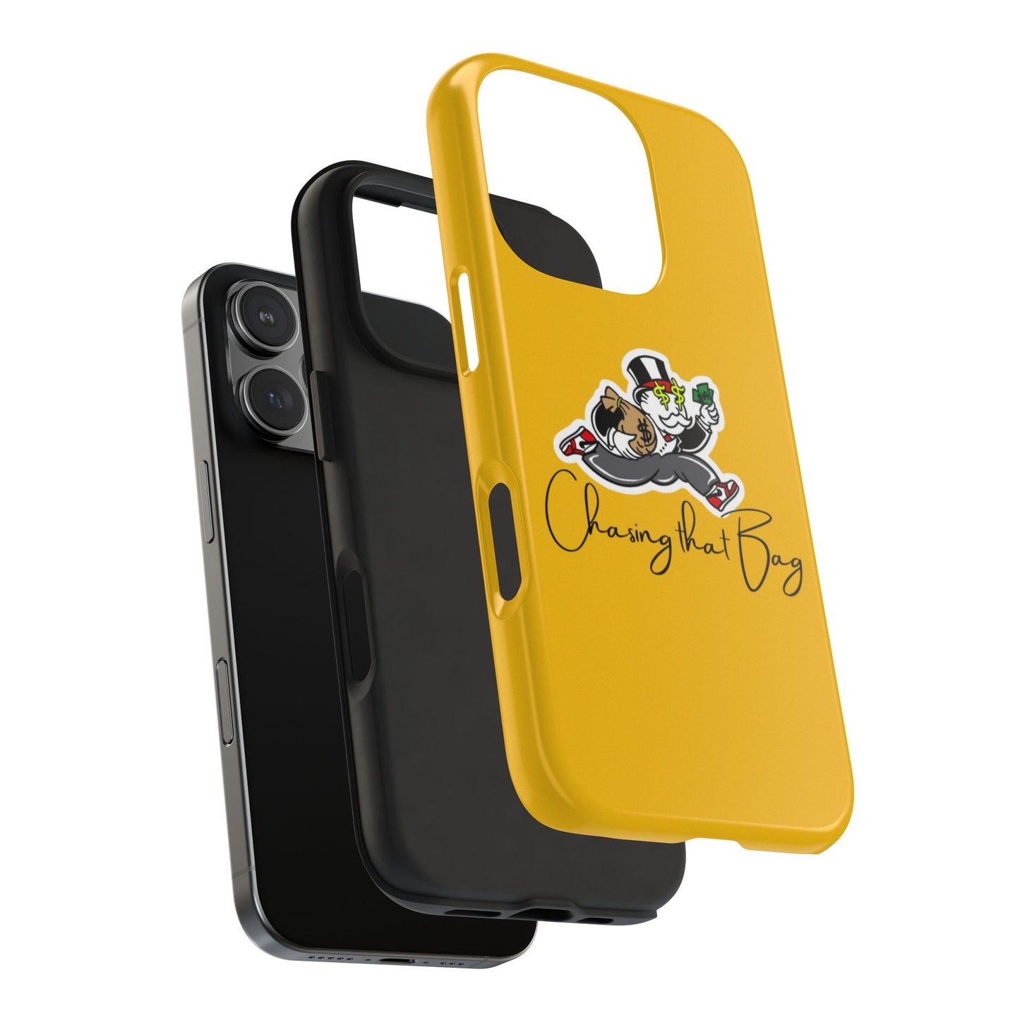 Phone Case- Chasing That Bag Tough Case- Durable Protection
