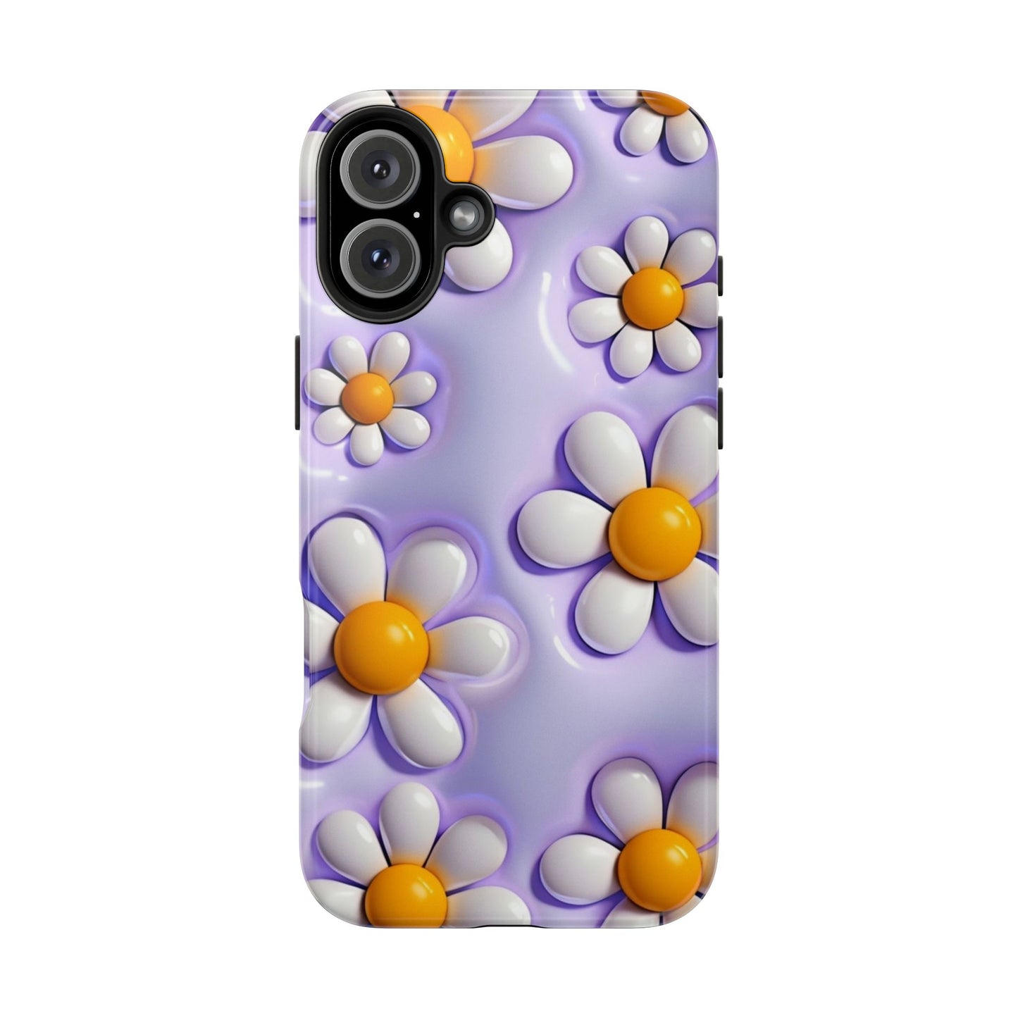 πΌ Floral Tough Phone Case β Vibrant Daisy Spring Design, for iPhones & Androids