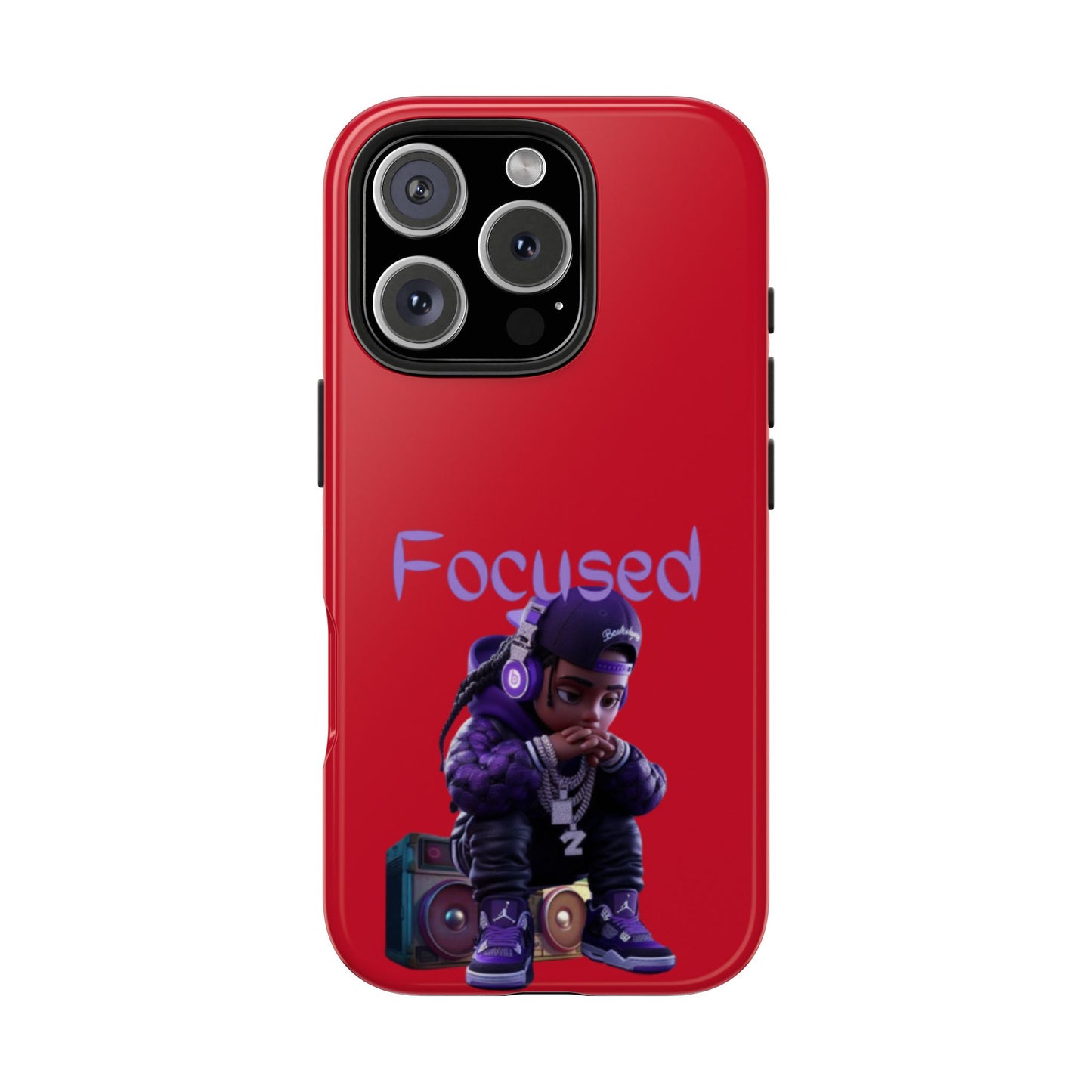 Phone Case- Focused Tough Case- Durable Protection