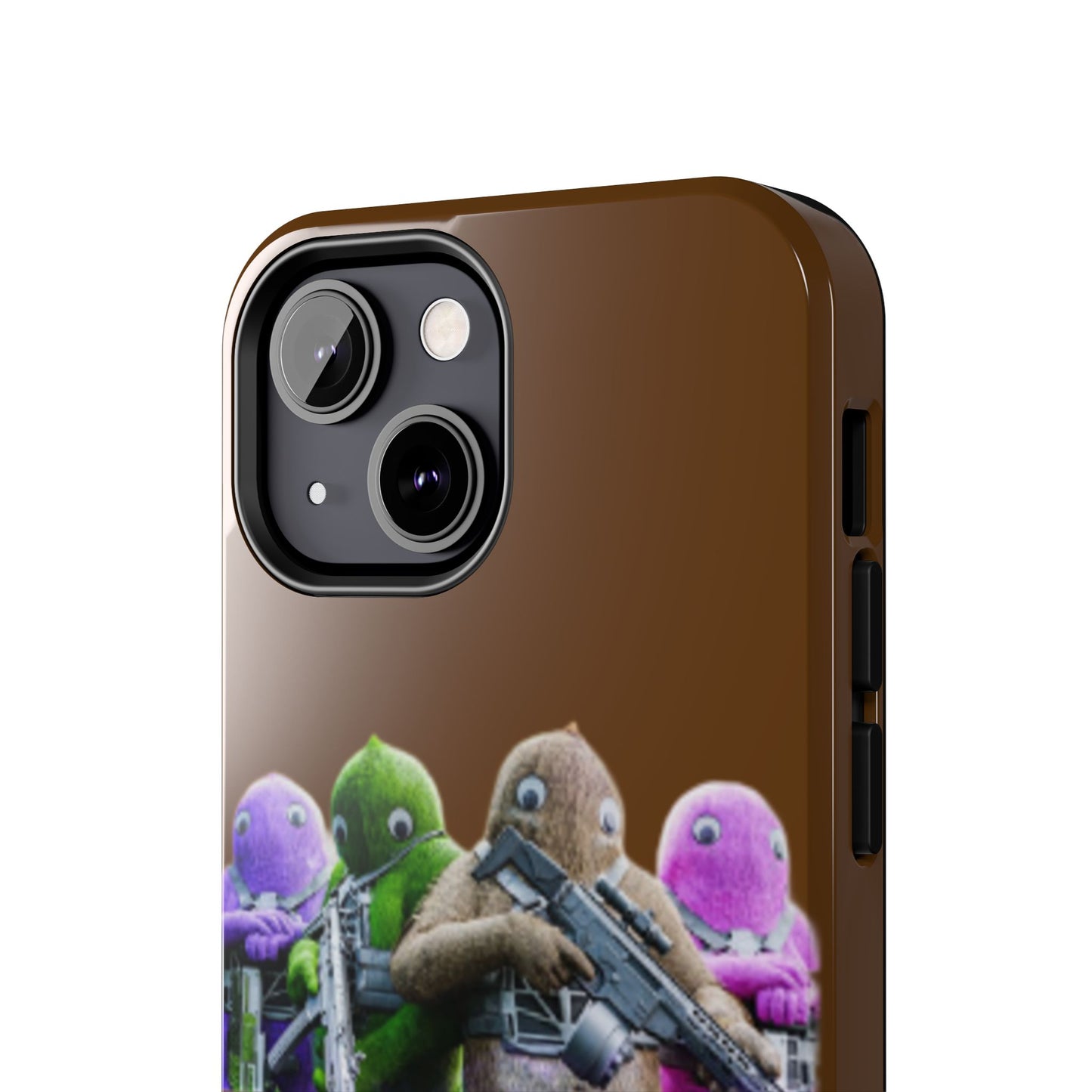 Cool Cartoon-Inspired Tough Phone Case - 'SWEATS'