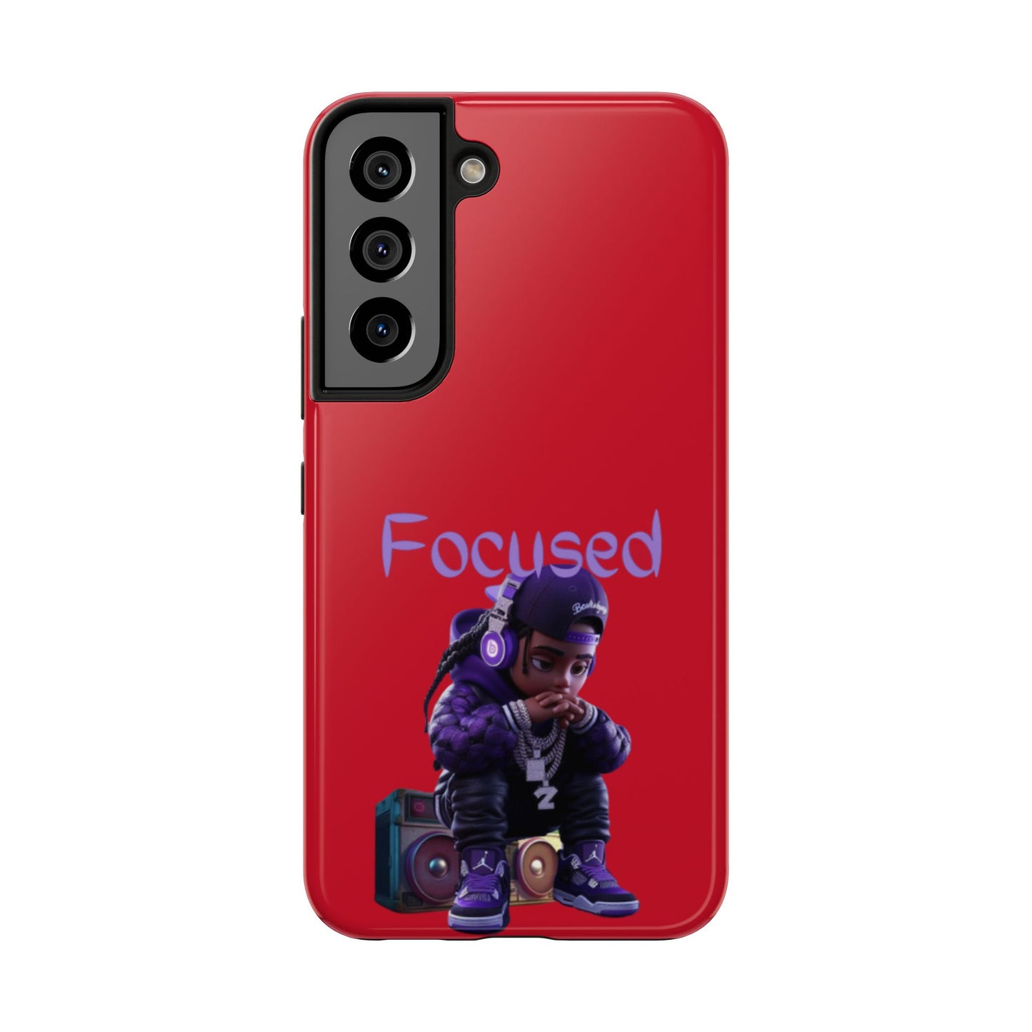 Phone Case- Focused Tough Case- Durable Protection