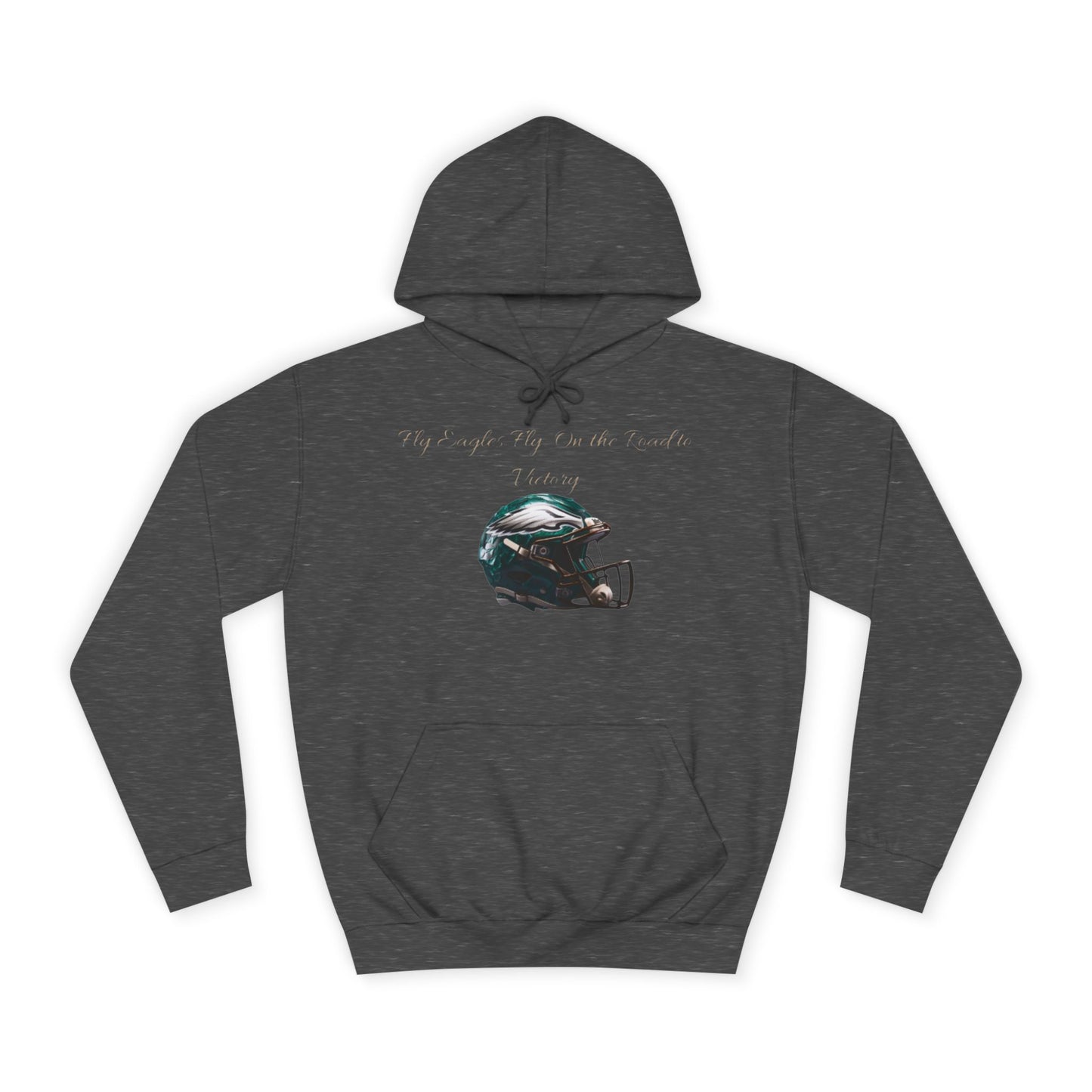 Midnight Green NFL Philadelphia Eagles Hoodie for Men & Women – "Fly Eagles, Fly" Game Day Sweatshirt with Drawstrings & Kangaroo Pocket