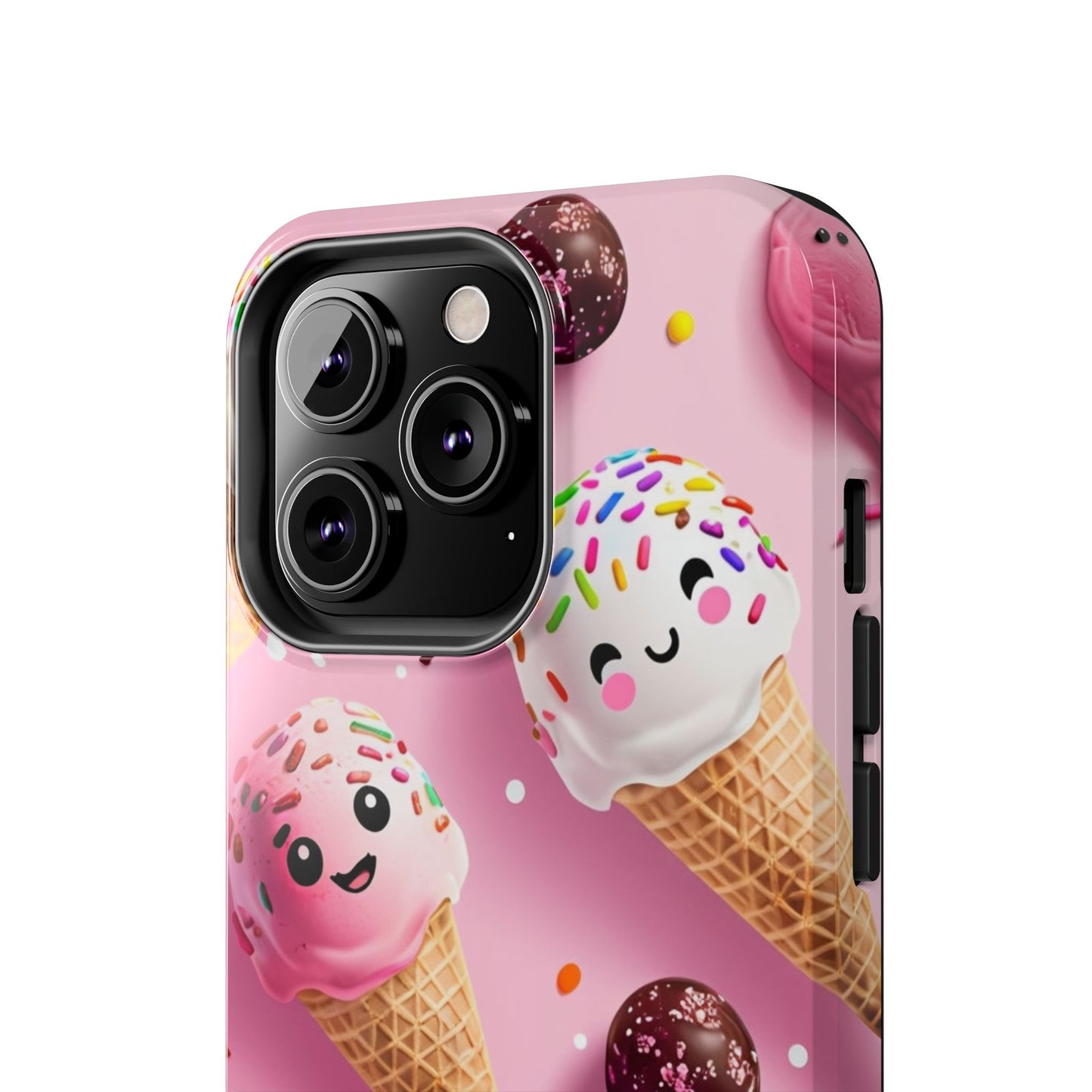 Tough Phone Cases Cute Ice Cream Design