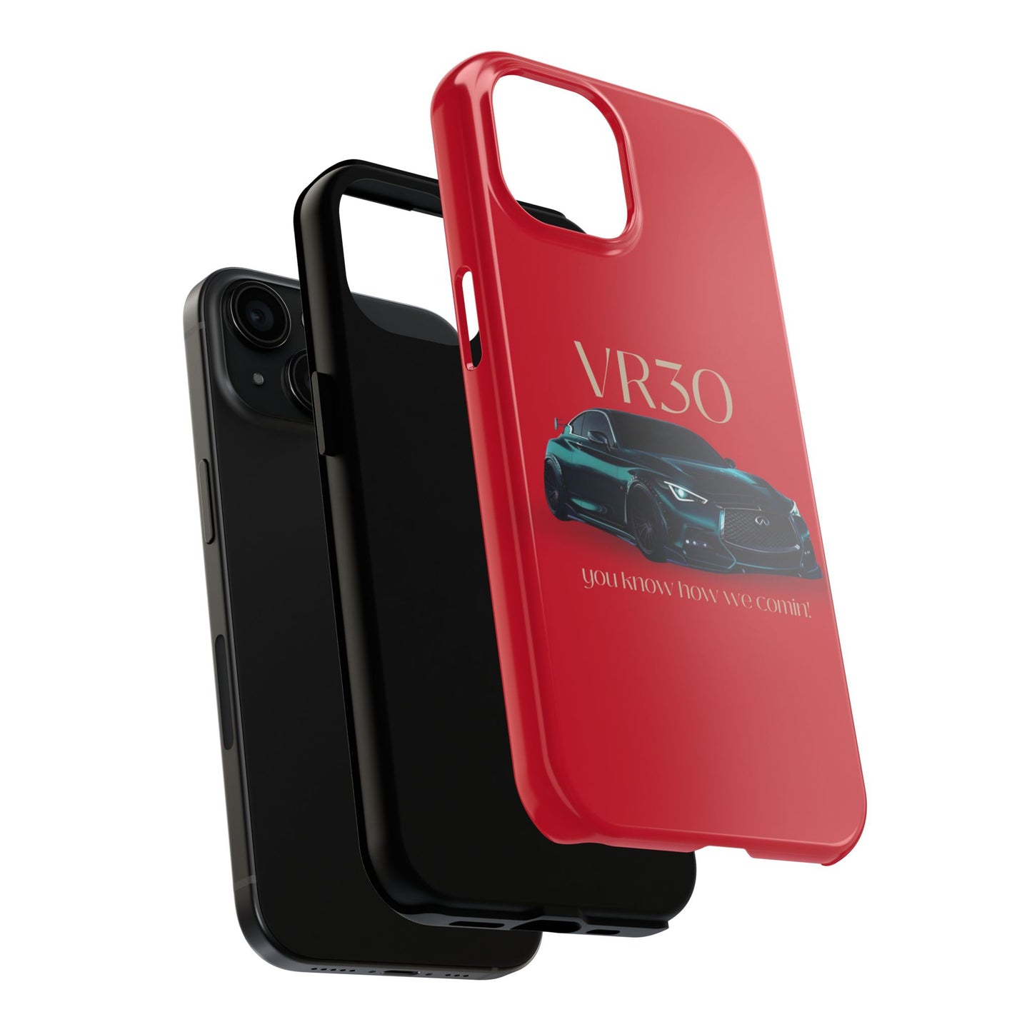 VR30 Sports Car Tough Phone Case - Stylish and Durable Protection for Car Enthusiasts