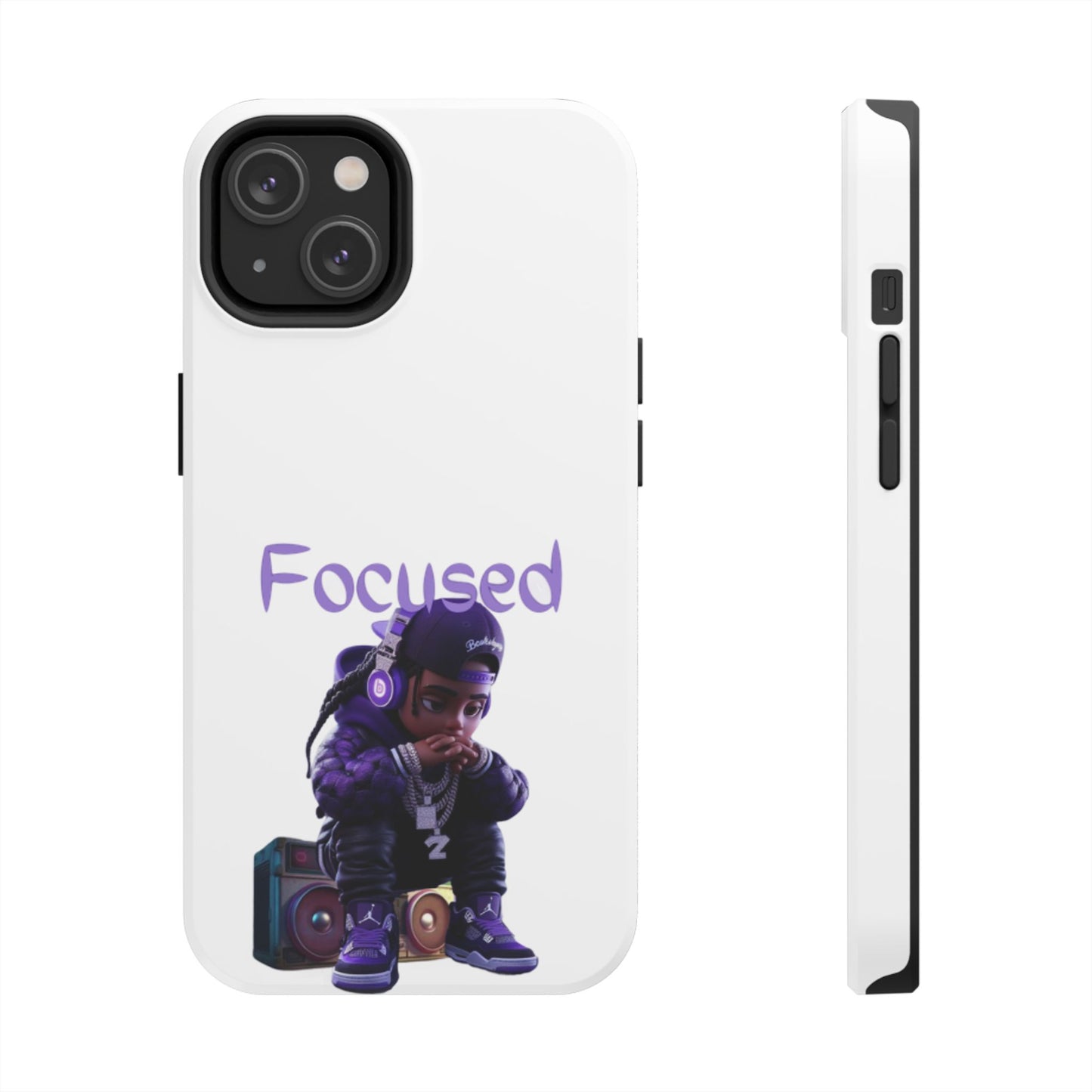 Phone Case- Focused Tough Case- Durable Protection
