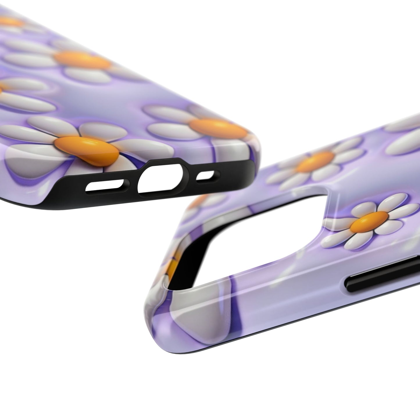 πΌ Floral Tough Phone Case β Vibrant Daisy Spring Design, for iPhones & Androids