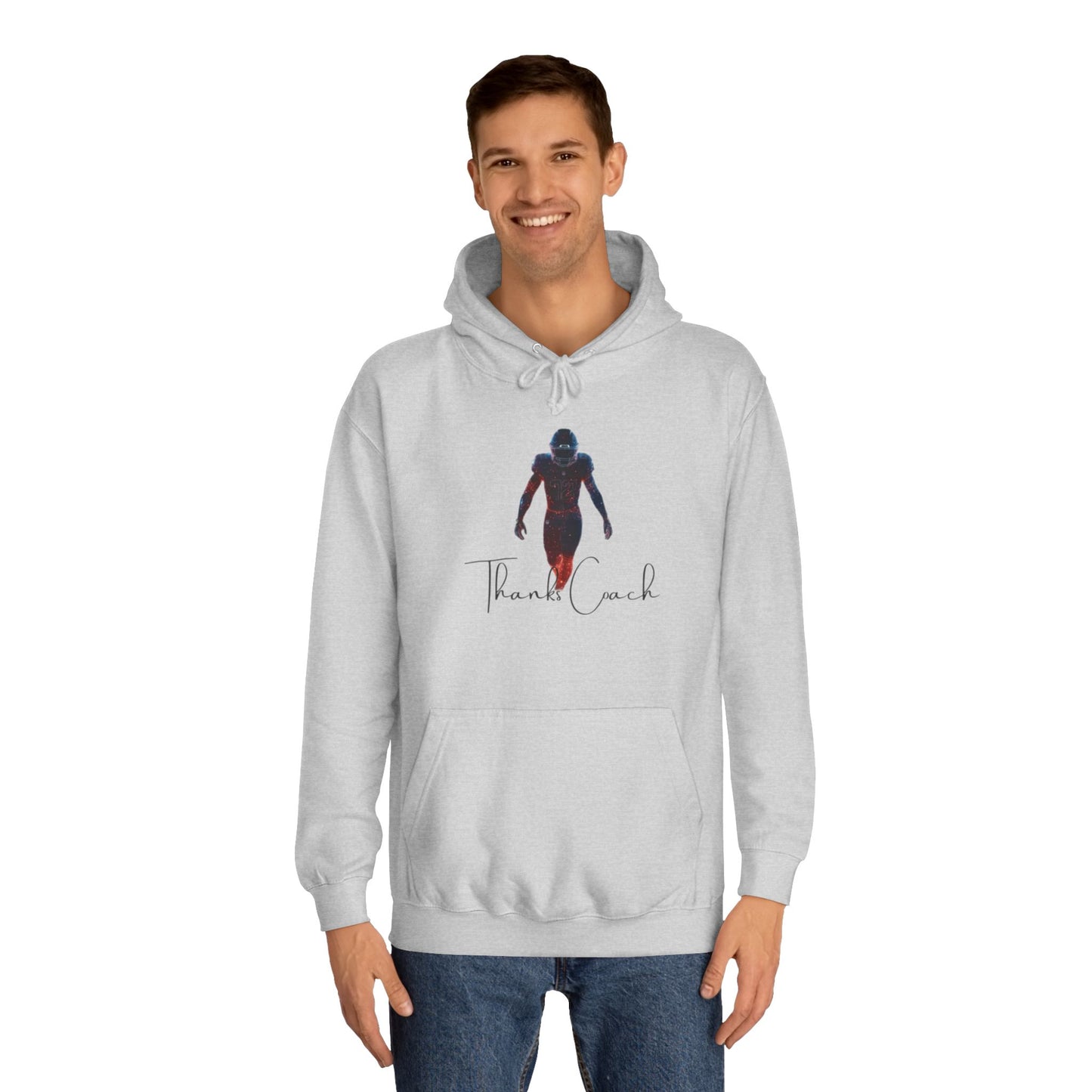 Victory Grey Coach Appreciation Sweater – "Thanks Coach" Sports Tribute Pullover