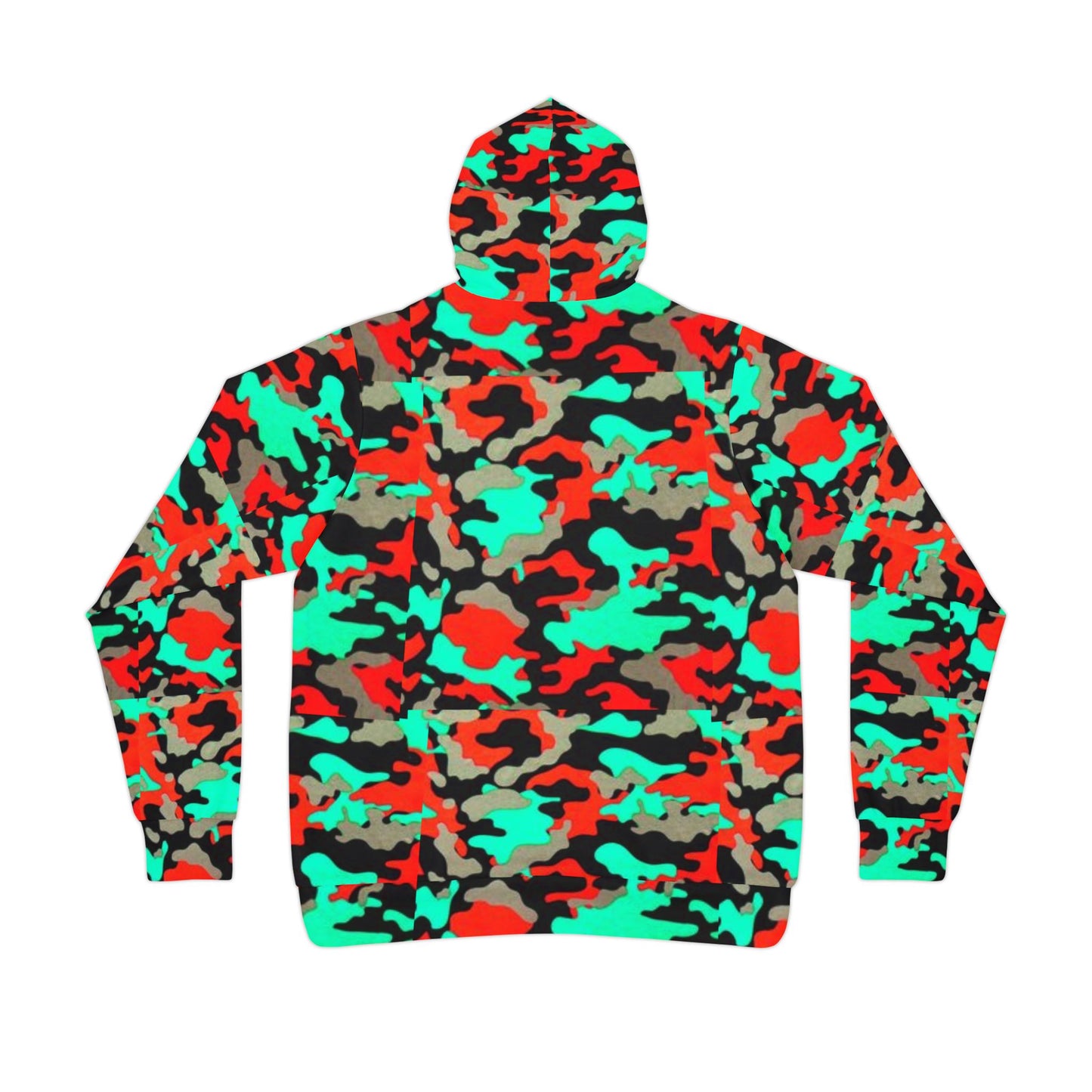 π Vibrant Multicolor Camouflage Hoodie β Bold Streetwear for Active Lifestyles