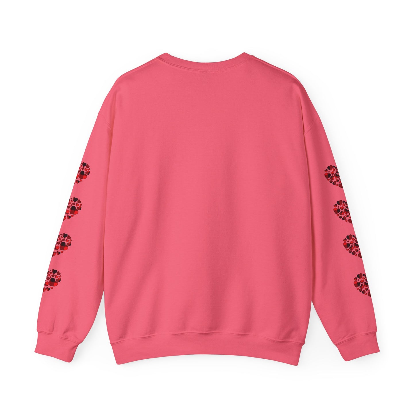 Pearl White Hearts Sweatshirt for Women – Romantic Cozy Love-Inspired Pullover