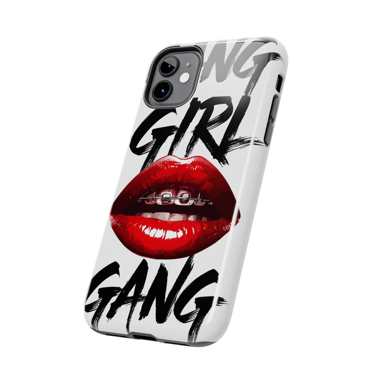 Bold 'Girl Gang' Tough Phone Case – Protective and Stylish Accessory for Trendsetters