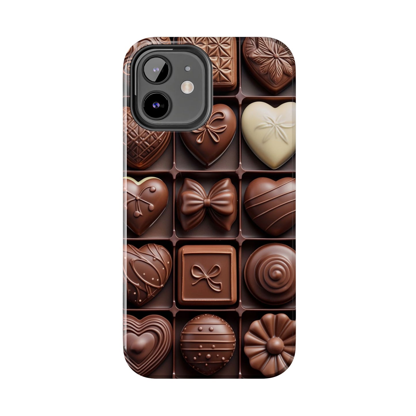 Chocolate Love Tough Phone Case - Perfect for Valentine's Day or Sweet Treat Lovers