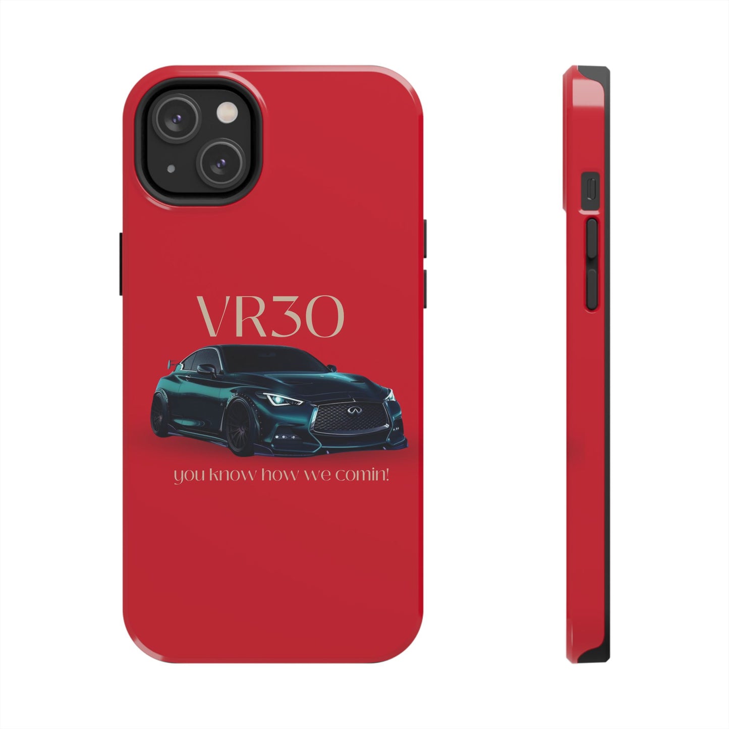 VR30 Sports Car Tough Phone Case - Stylish and Durable Protection for Car Enthusiasts