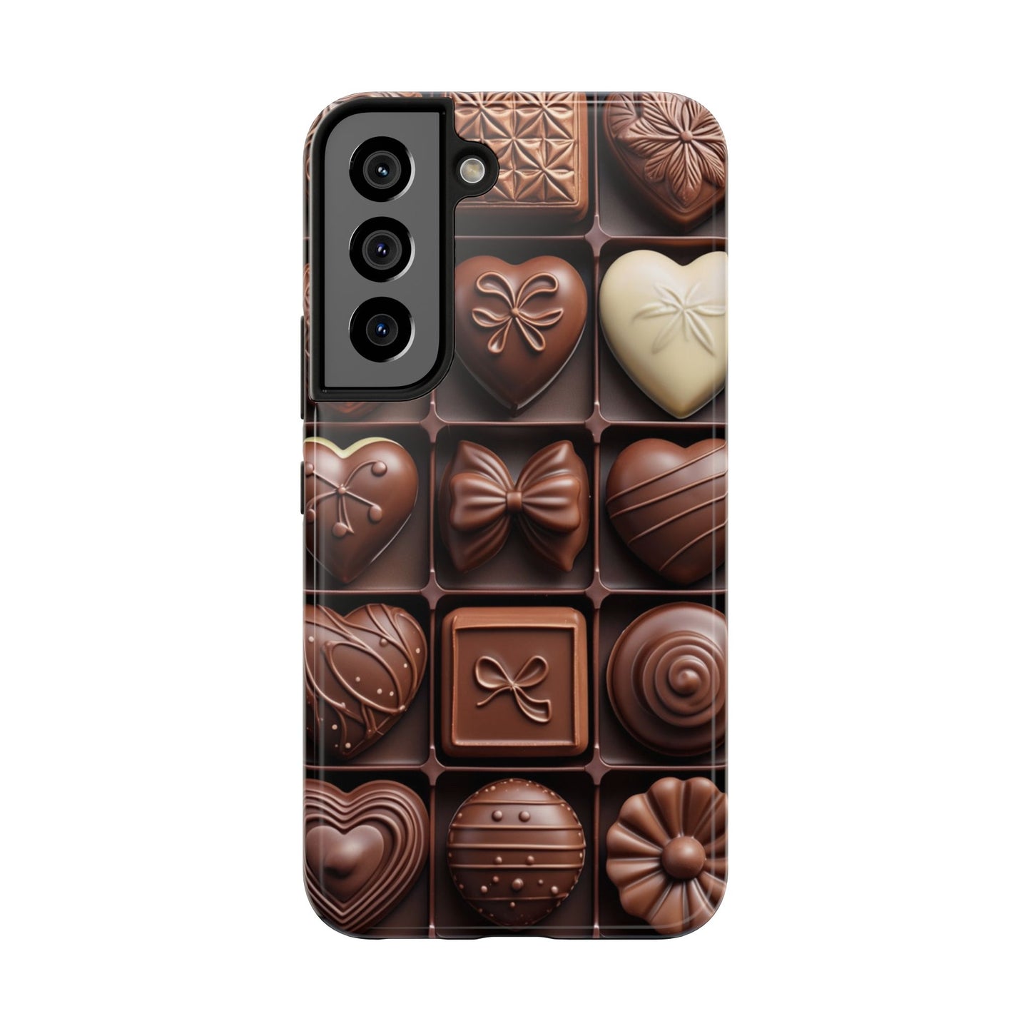 Chocolate Love Tough Phone Case - Perfect for Valentine's Day or Sweet Treat Lovers