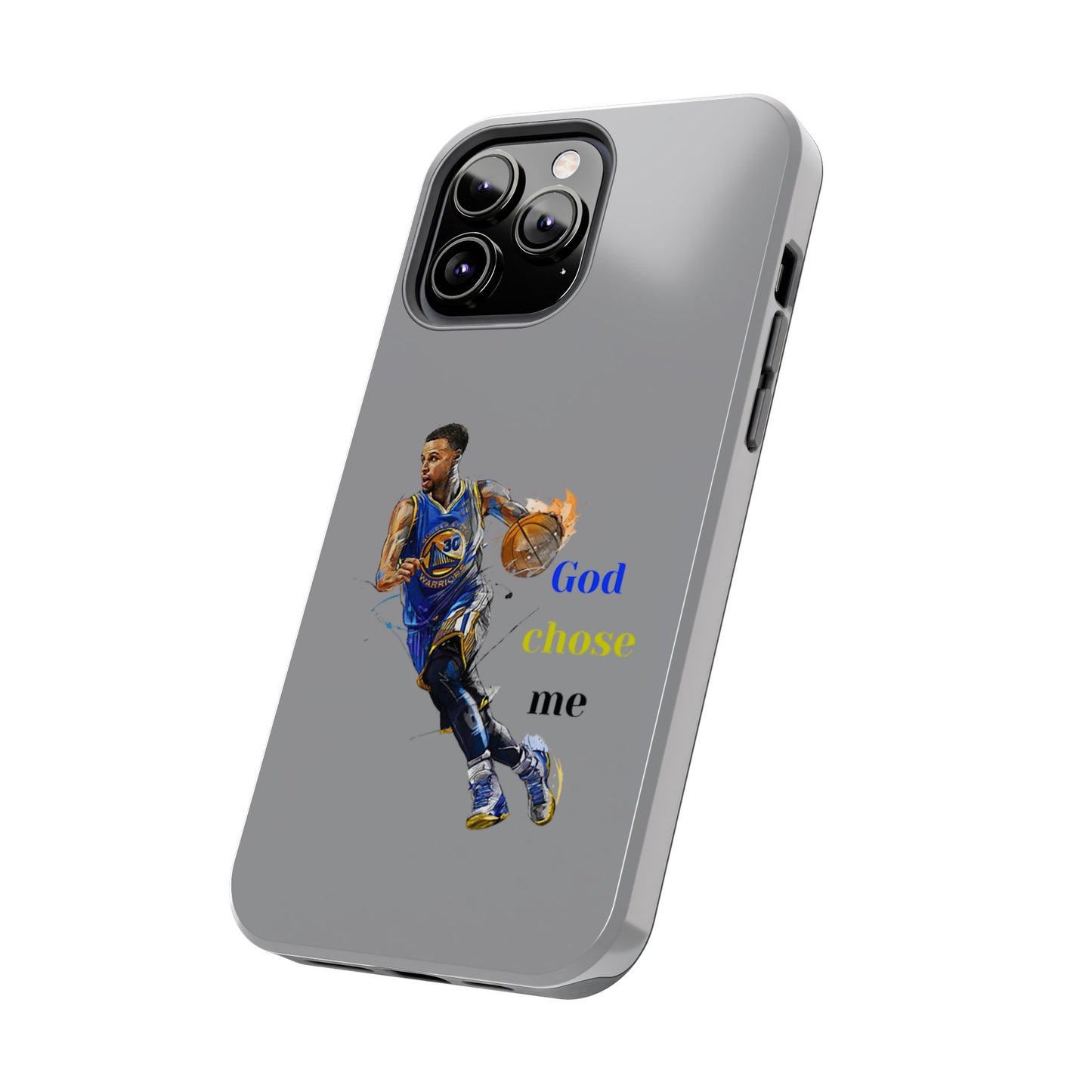 Phone case- God Chose Me Tough Phone Case - Durable Protection