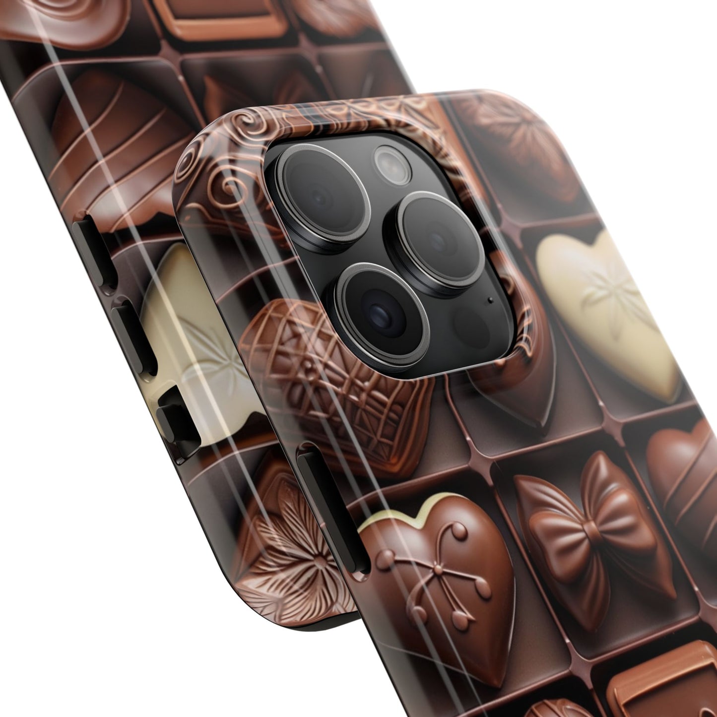 Chocolate Love Tough Phone Case - Perfect for Valentine's Day or Sweet Treat Lovers
