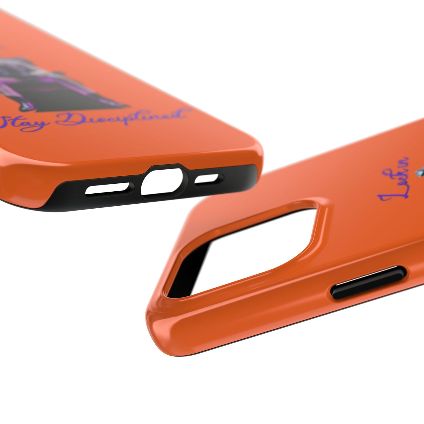 Phone case- Lock In, Stay discipline Tough Phone Case - Durable Protection