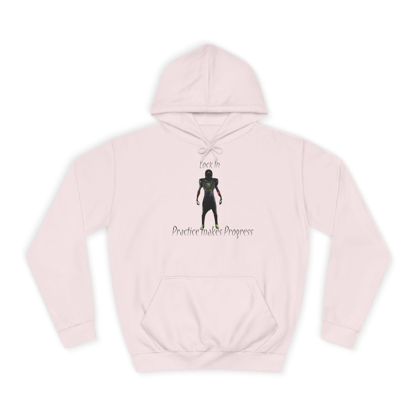 Iron Grey Men’s Motivational Sweater – "Practice Makes Progress" Inspirational Pullover