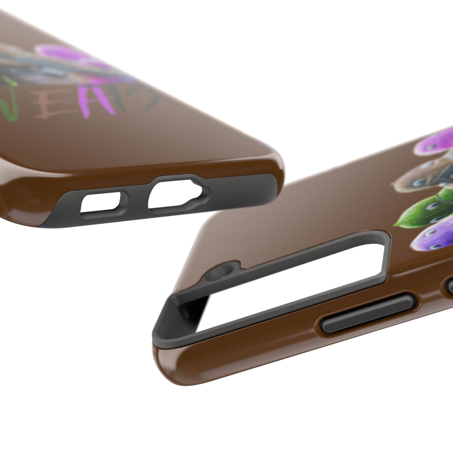 Cool Cartoon-Inspired Tough Phone Case - 'SWEATS'